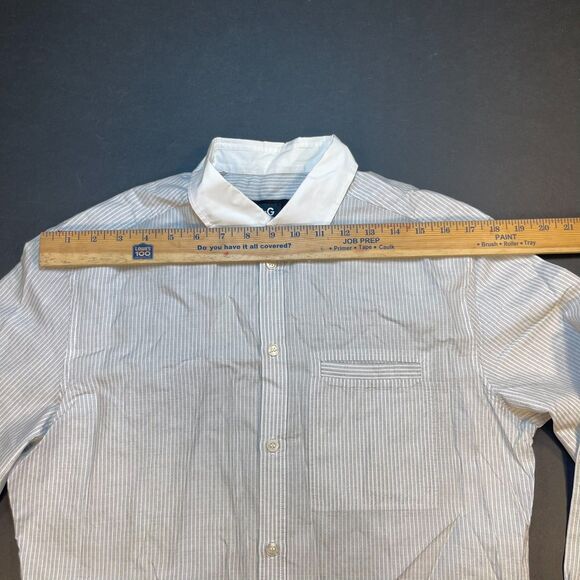 DOLCE & GABANNA D&G Brad Button Up Dress SHIRT Sz Mens 15 3/4 - Picture 8 of 9